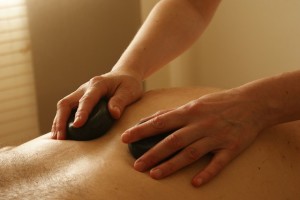 Hot stone massage